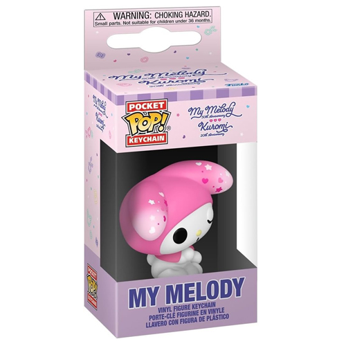 Hello Kitty Kuromi 20th Anniversary My Melody Funko Pocket Pop! Key Chain (Damaged Box)