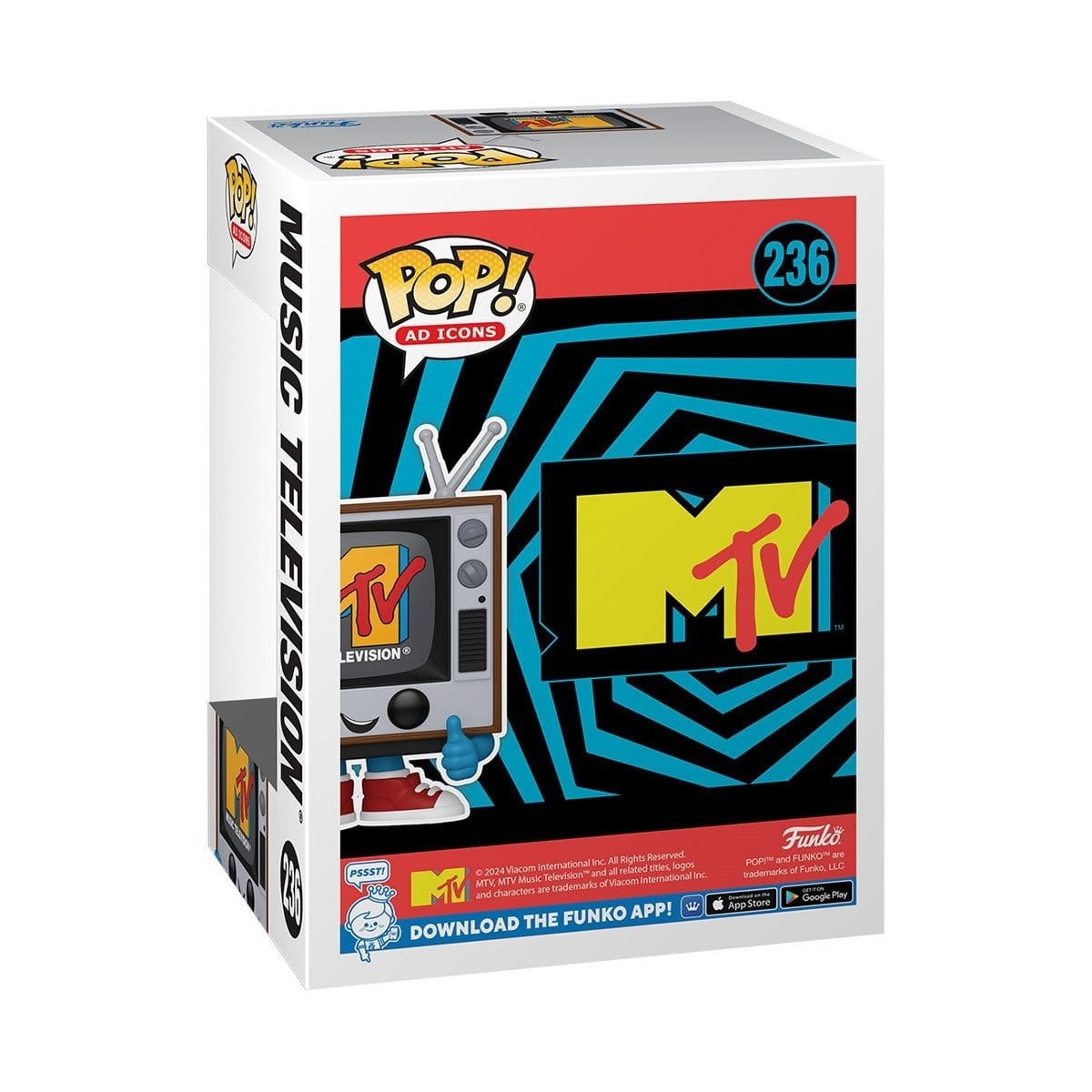 MTV Music Television Logo Funko Pop! Vinyl Figure #236 - Image 2