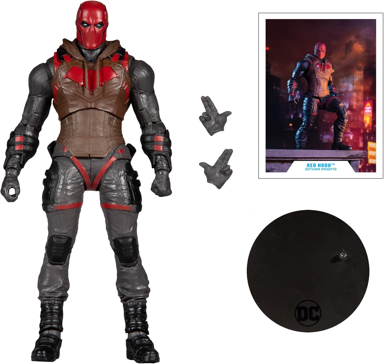 McFarlane Toys DC Multiverse Gotham Knights Red Hood 7 inch Action Figure - Image 6