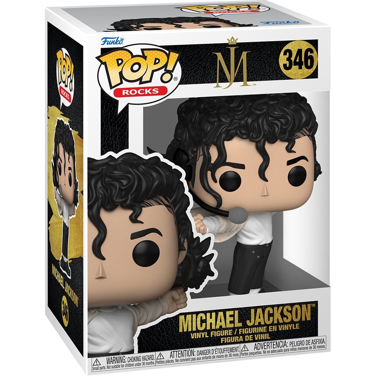 Michael Jackson (Super Bowl) Funko Pop! Vinyl Figure #346 *Damaged Box*