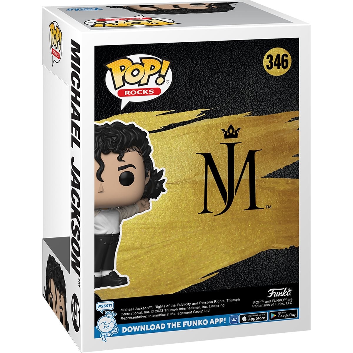 Michael Jackson (Super Bowl) Funko Pop! Vinyl Figure #346 *Damaged Box* - Image 3